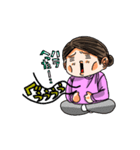 ピンクな彼女さん。（個別スタンプ：13）