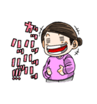 ピンクな彼女さん。（個別スタンプ：14）