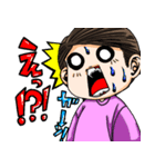 ピンクな彼女さん。（個別スタンプ：16）