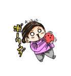 ピンクな彼女さん。（個別スタンプ：37）