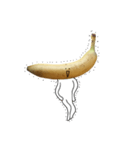 シュールなバナナ（個別スタンプ：24）