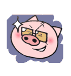 FUNNY BIG HEAD PIG 2（個別スタンプ：24）