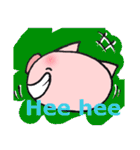 FUNNY BIG HEAD PIG 2（個別スタンプ：26）