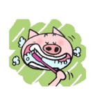 FUNNY BIG HEAD PIG 2（個別スタンプ：27）