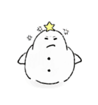 LOVE STAR SNOWMAN（個別スタンプ：18）