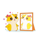 Lovely Guinea Pigs（個別スタンプ：32）