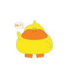 Piox - your bouncy duck bestie（個別スタンプ：1）