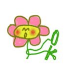 the little flower world（個別スタンプ：2）