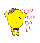 I am a giraffe-Big giraffe .（個別スタンプ：11）