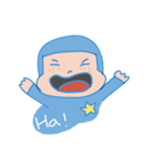 The alien Mr.Blue.（個別スタンプ：5）