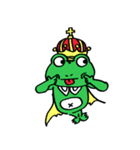 カエルの王様ゼロくん（個別スタンプ：36）