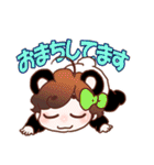 Cutie Panda Girl（個別スタンプ：10）