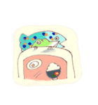 dairy frog Sticker2（個別スタンプ：1）