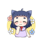 まろまゆねこみみっ娘（個別スタンプ：14）