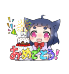 まろまゆねこみみっ娘（個別スタンプ：25）