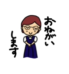 じょし高生A（個別スタンプ：8）