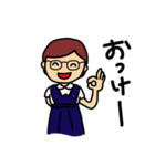 じょし高生A（個別スタンプ：16）