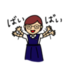 じょし高生A（個別スタンプ：17）