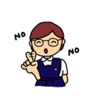 じょし高生A（個別スタンプ：27）
