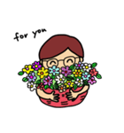 じょし高生A（個別スタンプ：40）