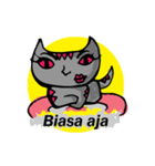 Hooman Cat (Indonesian)（個別スタンプ：12）