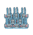 Mr. blue rabbit（個別スタンプ：12）