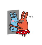 Mr. blue rabbit（個別スタンプ：28）