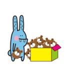 Mr. blue rabbit（個別スタンプ：29）