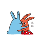 Mr. blue rabbit（個別スタンプ：30）