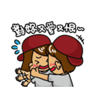 Naughty man and woman（個別スタンプ：17）