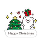 ♥ふきだしクマさん♥クリスマス＆お正月編（個別スタンプ：9）