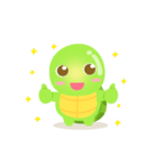 動く！Tarty Turtle 2！（個別スタンプ：15）