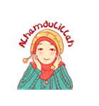 WINTER HIJAB GIRL（個別スタンプ：5）