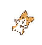 Corgi Dog Kaka - animated sticker vol. 1（個別スタンプ：14）