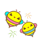 Cute little bee（個別スタンプ：8）