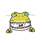 Cunning frog expression diagram III（個別スタンプ：7）