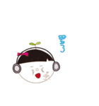 ヘッドフォンの妹 Mimi-ki（個別スタンプ：25）