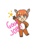 DearLu and Hamstersquirrel（個別スタンプ：3）