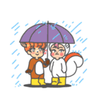 DearLu and Hamstersquirrel（個別スタンプ：33）