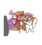 DearLu and Hamstersquirrel（個別スタンプ：34）