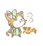 おしゃれプチねこ（個別スタンプ：4）