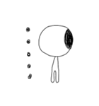a little seed elf with two eyes（個別スタンプ：2）