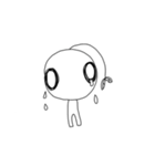 a little seed elf with two eyes（個別スタンプ：3）