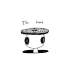 a little seed elf with two eyes（個別スタンプ：4）
