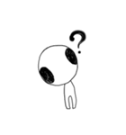 a little seed elf with two eyes（個別スタンプ：7）