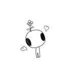 a little seed elf with two eyes（個別スタンプ：16）