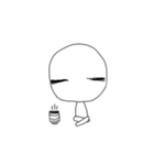 a little seed elf with two eyes（個別スタンプ：38）