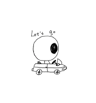 a little seed elf with two eyes（個別スタンプ：40）