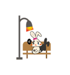 Smart Rabbit Round The World（個別スタンプ：7）