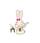 Smart Rabbit Round The World（個別スタンプ：21）